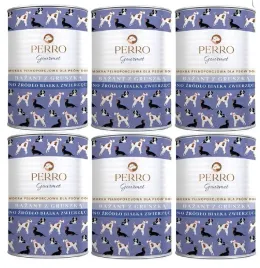 perro-gourmet-monobialkowa-karma-mokra-bazant-z-gruszka-6x400g