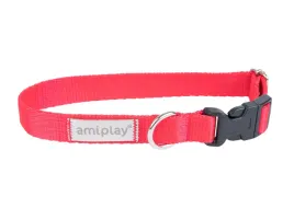 amiplay-obroza-regulowana-samba-l-czerwony