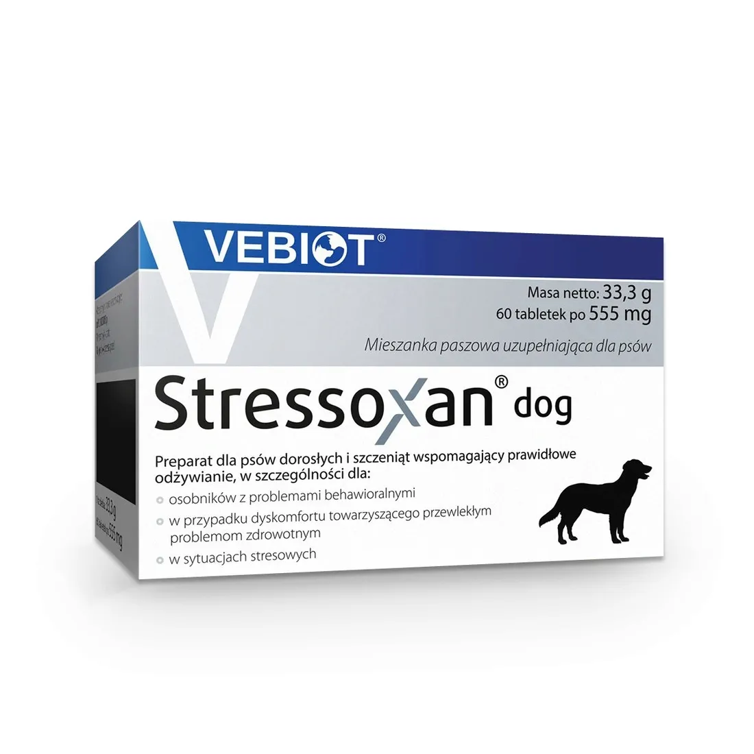 vebiot-stressoxan-dog-60-tabletek