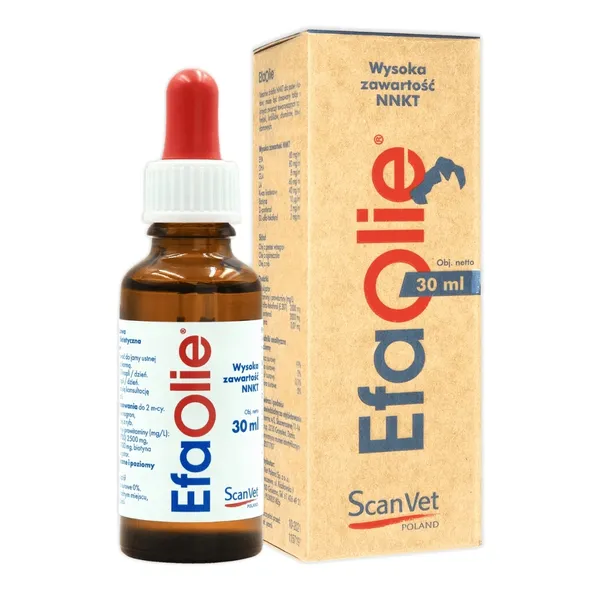 ScanVet EFA OLIE 30 ML PIES/KOT Omega-3 Omega-6