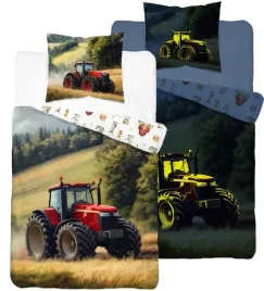 posciel-140-x-200-cm-swiecaca-w-ciemnosci-traktor-100percent-bawelna