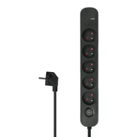 listwa-ochronna-z-wylacznikiem-5-gniazd-2-x-usb-szara-1-5-m