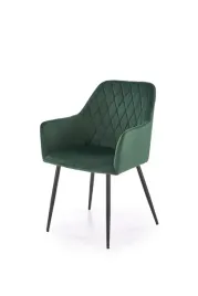 krzeslo-tapicerowane-velvet-ciemny-zielony-k558-z-podlokietnikami-do-salonu
