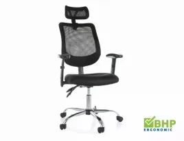 fotel-obrotowy-regulowany-q-118r-czarny-tkanina-membranowa-siatka