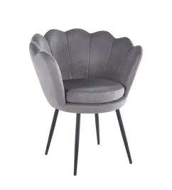 fotel-wypoczynkowy-muszla-mala-szary-velvet-czarne-nogi-fr1-glamour