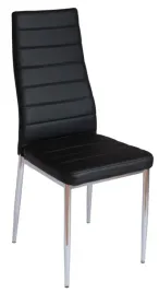 krzeslo-tapicerowane-czarne-eco-skora-chrom-metal-dc2-001-nowoczesne