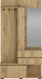 garderoba-przedpokoj-z-lustrem-szafka-na-buty-dab-zloty-120-cm-bafra