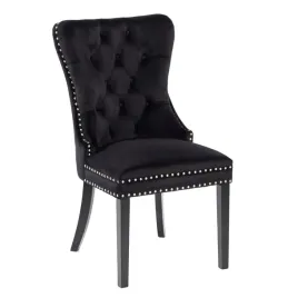 krzeslo-tapicerowane-z-kolatka-czarne-velvet-bnkiet-salon-jadalnia-bankiet