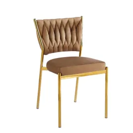 krzeslo-tapicerowane-glamour-k45-fx-velvet-cappuccino-zlote-nogi-do-salonu