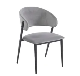 krzslo-tapicerowane-k48-fx-szare-velvet-riviera-91-czarne-nogi