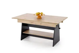lawostol-erika-dab-artisan-czarny-rozkladany-120-160