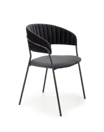 krzeslo-tapicerowane-czarne-velvet-k426