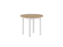 stol-okragly-80-drewniany-dab-zloty-craft-bialy-st24-fx