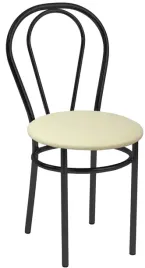krzeslo-kuchenne-tulipan-czarny-bezowy-gladki