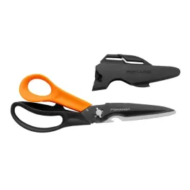 nozyce-fiskars-cuts-more-czarny-pomaranczowy-23-cm-z-pokrowcem-i-ostrzalka