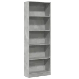 biblioteczka-szaro-betonowa-60-x-24-x-176-cm-z-materialu-drewnopochodnego