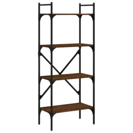 regal-brazowy-dab-56-x-315-x-1385-cm-z-stalowa-rama