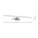 kinkiet-splash-chrome-80cm-16w-led