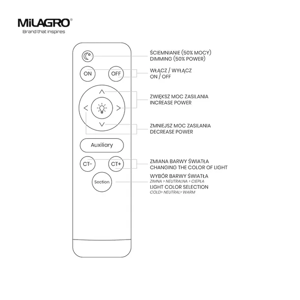 plafon-optima-black-52w-led-o480-mm