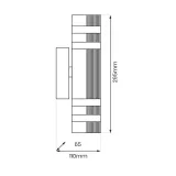 kinkiet-vini-2xgu10-ip54
