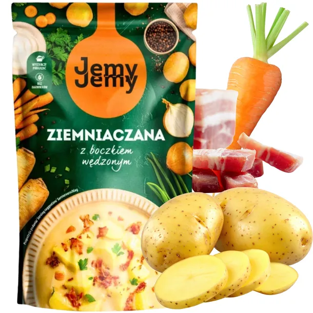 Zupa Jemy Ziemniaczana Z Boczkiem Wędzonym Szybko I Smacznie 450g