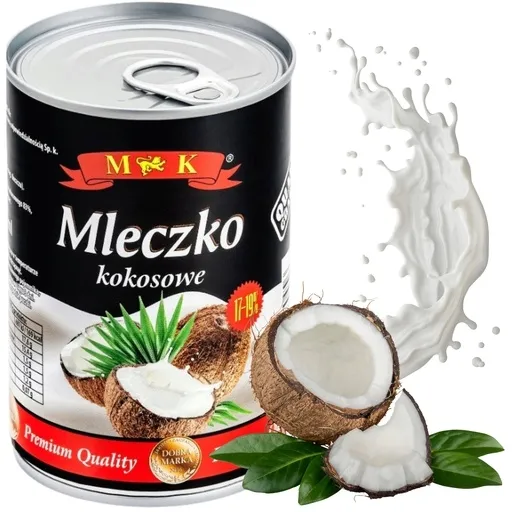 Mleczko Kokosowe MK Mleko Kokos Coconut Milk Puszka 400 ml
