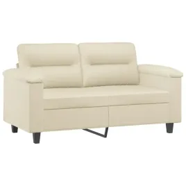 2-osobowa-sofa-kremowa-ze-sztucznej-skory-i-metalowa-rama-150x77x80-cm