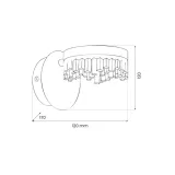kinkiet-preciosa-4w-led