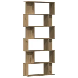 regal-na-ksiazki-80-x-24-x-192-cm-dab-artisan-6-poziomowy