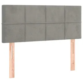 wezglowie-lozka-aksamitne-regulowana-wysokosc-jasnoszare-90x5x78-88-cm