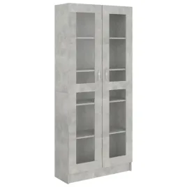 szafka-na-ksiazki-przeszklona-825x305x1855-cm-szarosc-betonu