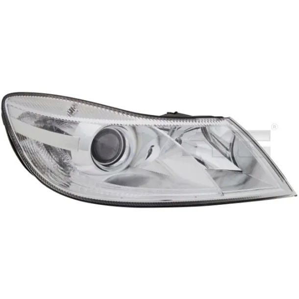REFLEKTOR SKODA OCTAVIA 08- PRAWY H1+H7 + SILNICZEK TYC 20-11889-05-2 TYC