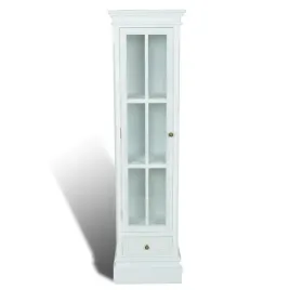 witryna-wysoka-vintage-z-akrylowymi-drzwiczkami-biala-38x255x138-cm