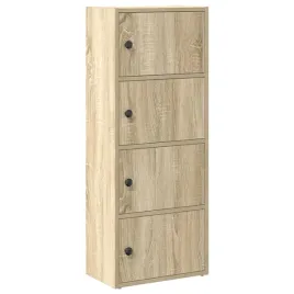 regal-na-ksiazki-dab-sonoma-40-x-24-x-102-cm-z-drzwiczkami