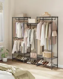 songmics-otwarta-szafa-z-regulowanymi-polkami-do-przechowywania-40x175x180