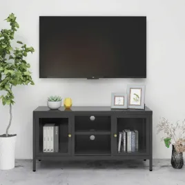 szafka-pod-telewizor-antracytowa-105x35x52-cm-stal-i-szklo