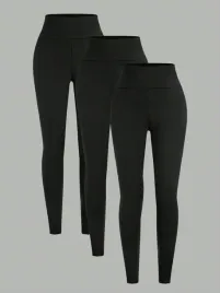 shein-plus-size-damskie-czarne-legginsy-klasyczne-gladkie-3-pak-46-1lg