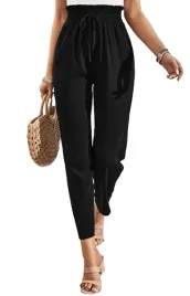 shein-spodnie-damskie-czarne-proste-40-42-v5r