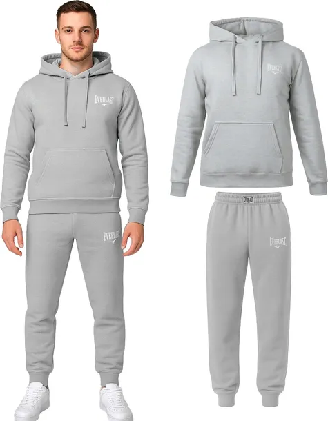 Dres meski Everlast bluza + spodnie szary XXL
