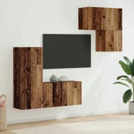 szafka-pod-telewizor-4-pcs-stare-drewno-material-drewnopochodny