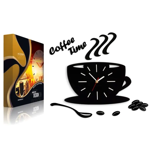 zegar-scienny-coffee-time-filizanka-satin
