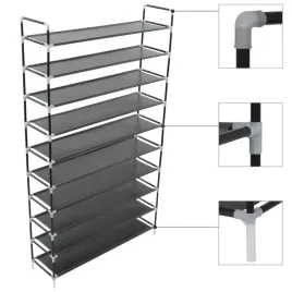 minimalistyczny-stojak-na-buty-metalowo-plastikowy-czarny-100x295x170-c