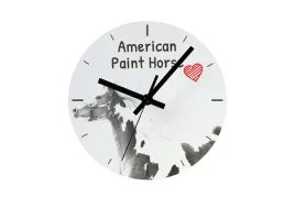 american-paint-horse-zegar-scienny-z-koniem-zegarek-na-polke-z-nadrukiem-personalizowana-dekoracja-domu-marki-art-dog