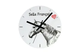 selle-francais-zegar-scienny-z-koniem-zegarek-na-polke-z-nadrukiem-personalizowana-dekoracja-domu-marki-art-dog