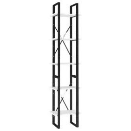 zestaw-regalow-na-ksiazki-industrialnych-bialy-40x30x105cm-i-40x30x70cm