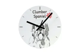 clumber-spaniel-zegar-scienny-z-psem-zegarek-na-polke-z-nadrukiem-personalizowana-dekoracja-domu-marki-art-dog