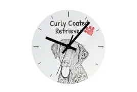 curly-coated-retriever-zegar-scienny-z-psem-zegarek-na-polke-z-nadrukiem-personalizowana-dekoracja-domu-marki-art-dog
