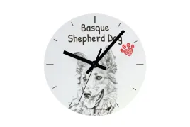 owczarek-baskijski-basque-shepherd-dog-zegar-scienny-z-psem-zegarek-na-polke-z-nadrukiem-personalizowana-dekoracja-domu-marki-art-dog