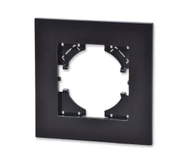 viplast-879-15a-ramka-pojedyncza-alu-czarna