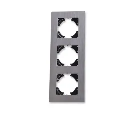 viplast-879-33a-vip-ramka-potrojna-alu-srebrna